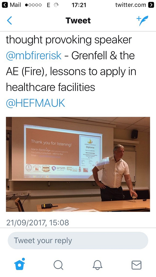 hefma fire presentation